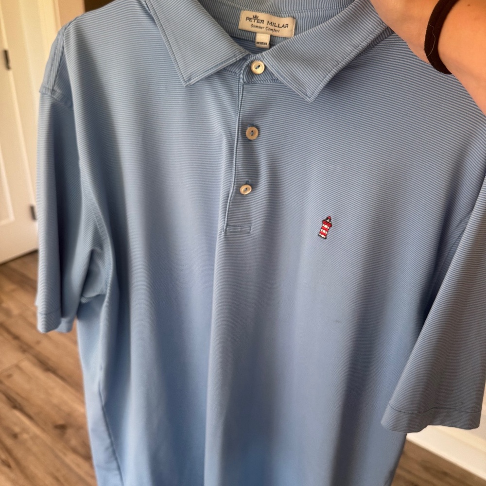 Peter millar harbour town golf links polo